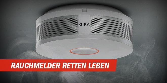 Rauchmelder retten Leben